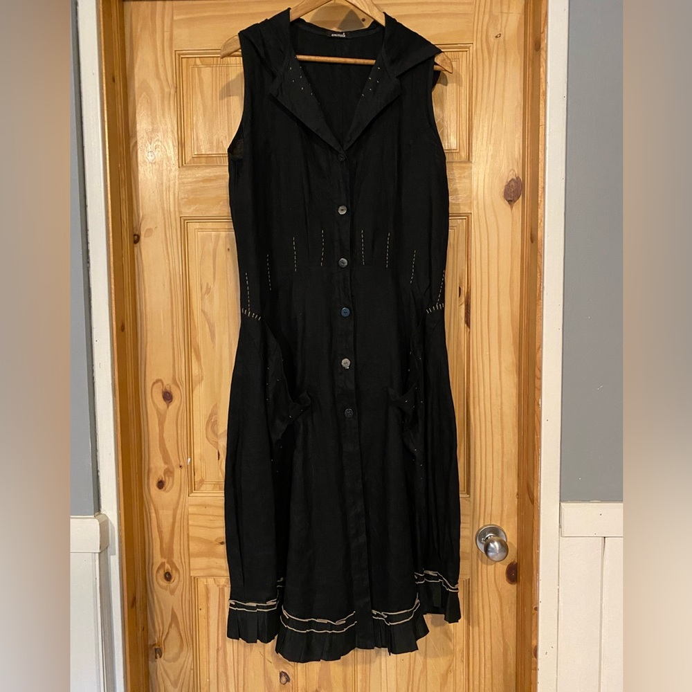 Animale linen dress